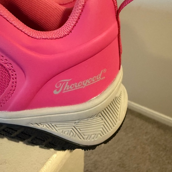 Thorogood Athletic Safety Toe Low Pink Composite Toe Slip-Resistant Sole SZ 6.5W - Picture 4 of 6